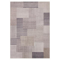 TEPPICH waschbar Flanel Beige/Grau 80x150 cm - Multicolor, Textil (80/150cm) - Vercai Rugs