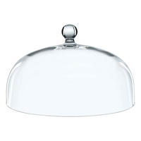 HAUBE FÜR TORTENPLATTE Bossa Nova, Kristallglas, 30 cm - Transparent, Glas (30.2/18.5/30.2cm) - Nachtmann