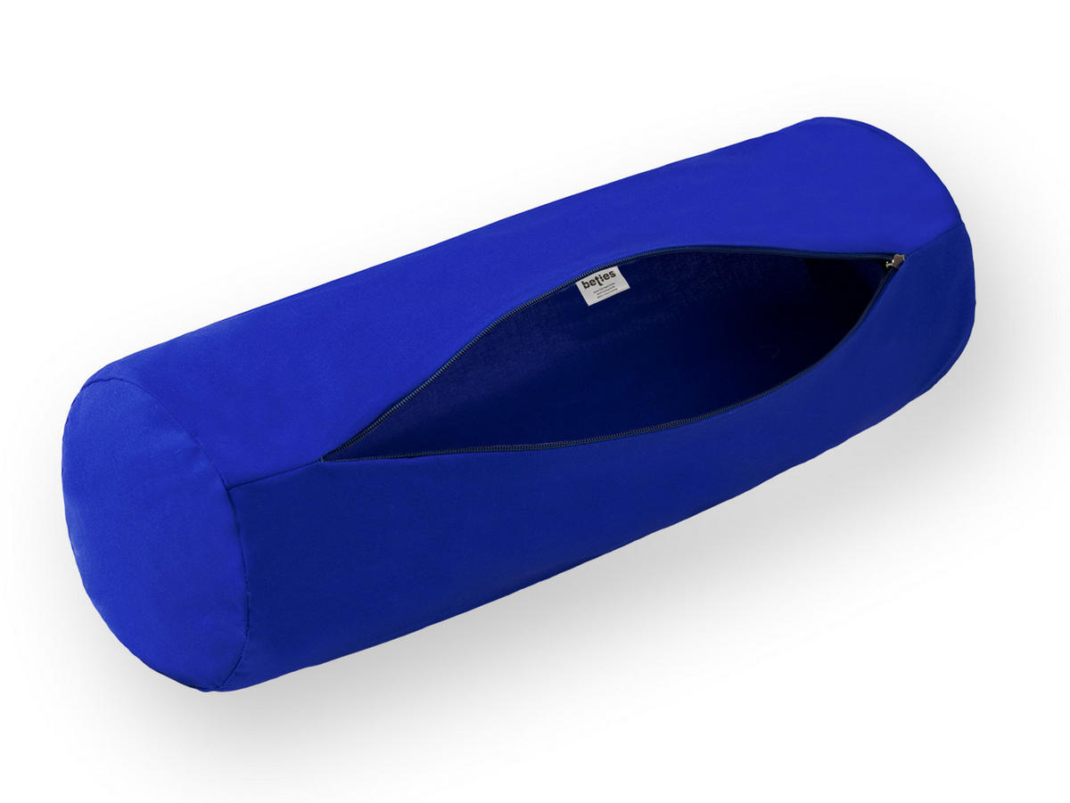 XL-ROLLENBEZUG Basic 100% Baumwolle royal 70/25 cm - Blau, Textil (25/70cm) - beties Heimtextil