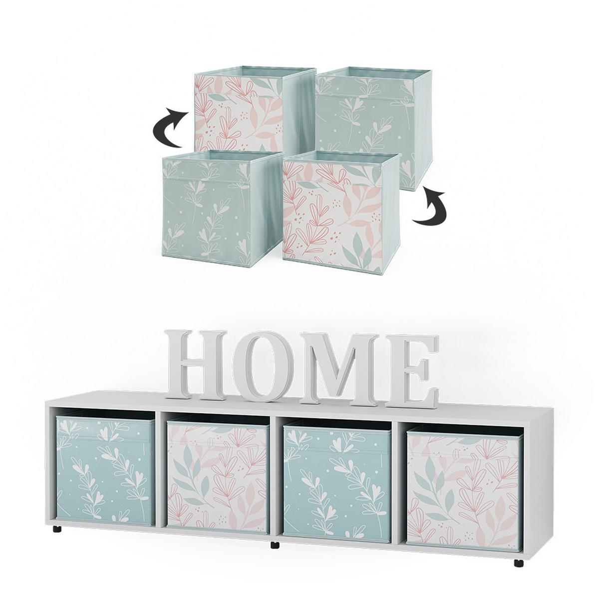 DĚLICÍ STĚNA Ludus Bílá - bílá, kompozitní dřevo (142.5/36.2/33cm) - Vicco