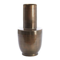 VASE Datuh Bronze Ø29/55 cm - Bronzefarben, Metall (55cm) - Light & Living