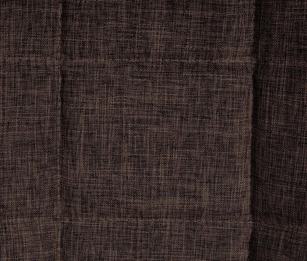 STUHL 2er Set Stoff braun - Schwarz/Braun, Textil/Metall (46/82/52cm) - CLP