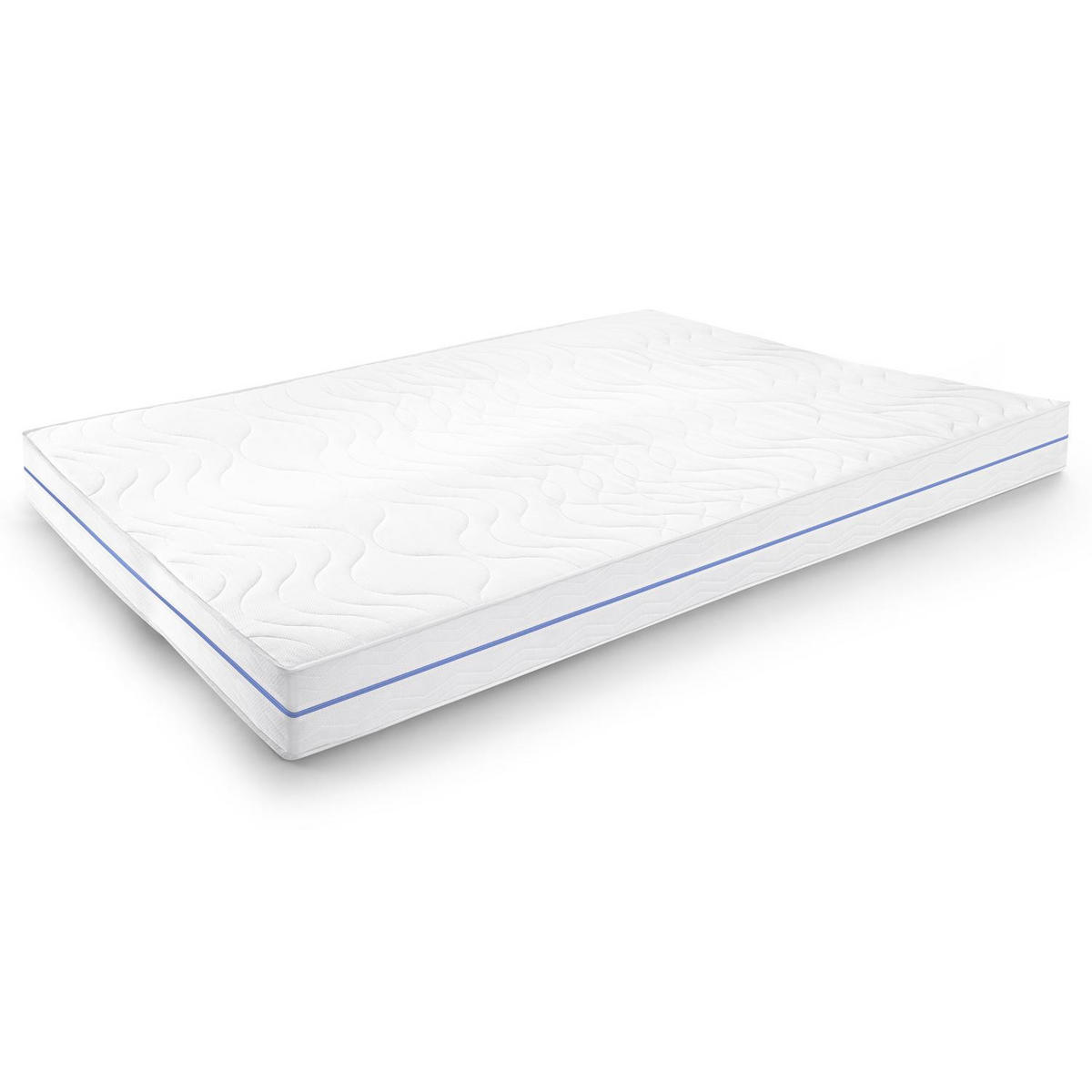 KALTSCHAUMMATRATZE Premium 180x200 cm - Weiß, Textil (180/200cm) - Supportho