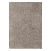 HOCHFLORTEPPICH Soho Hellgrau 250x300 cm - Hellgrau, Kunststoff (250/300cm) - benuta