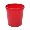 PAPIERKORB Kunststoff 18 Liter 32x31x31 cm Rot - Rot, Metall (31/32/31cm) - PROREGAL