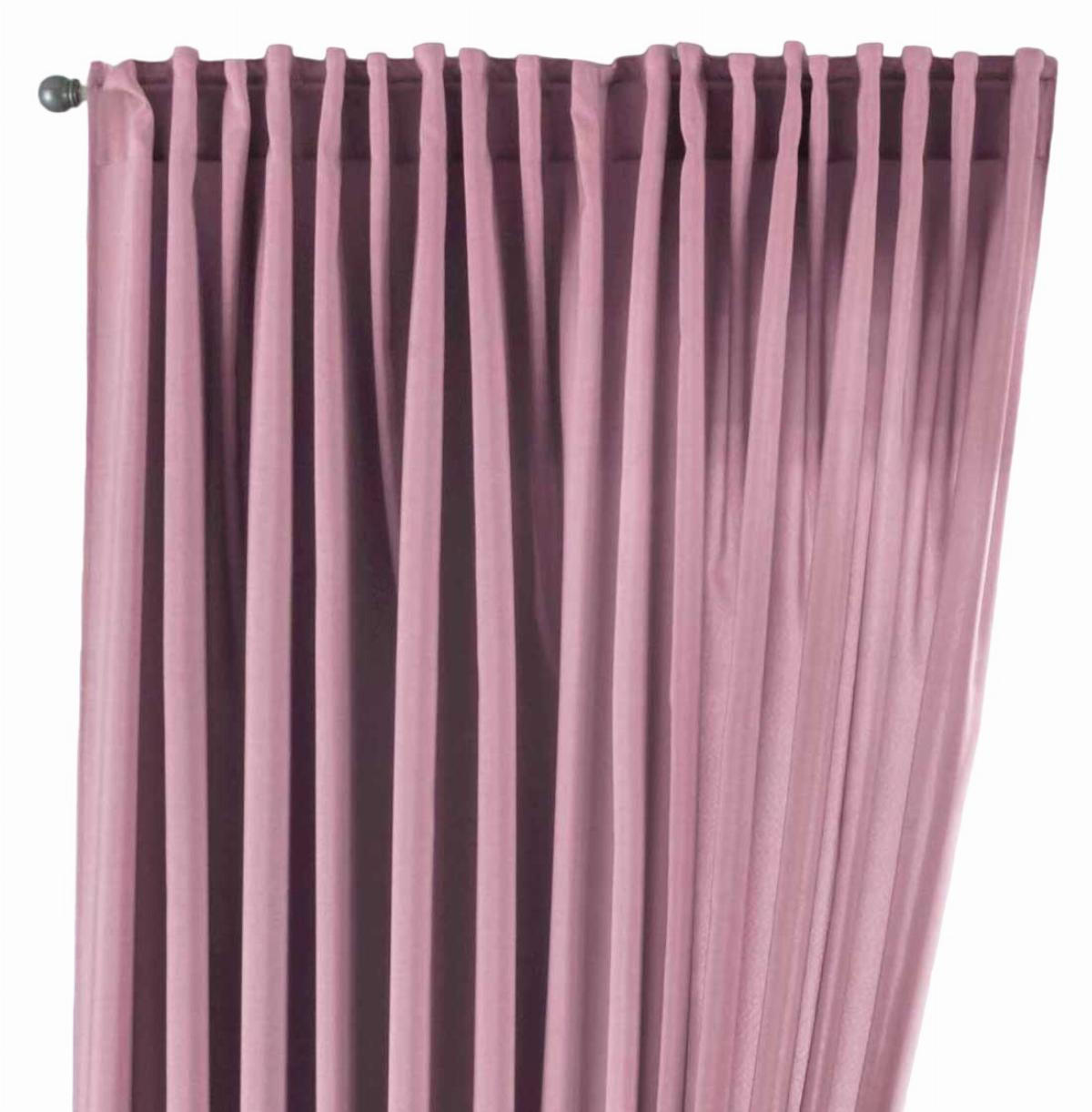 SCHLAUFENGARDINE »Jena« HxB 250x300 cm Altrosa - Rosa, Textil (300/250cm) - Gardinenbox