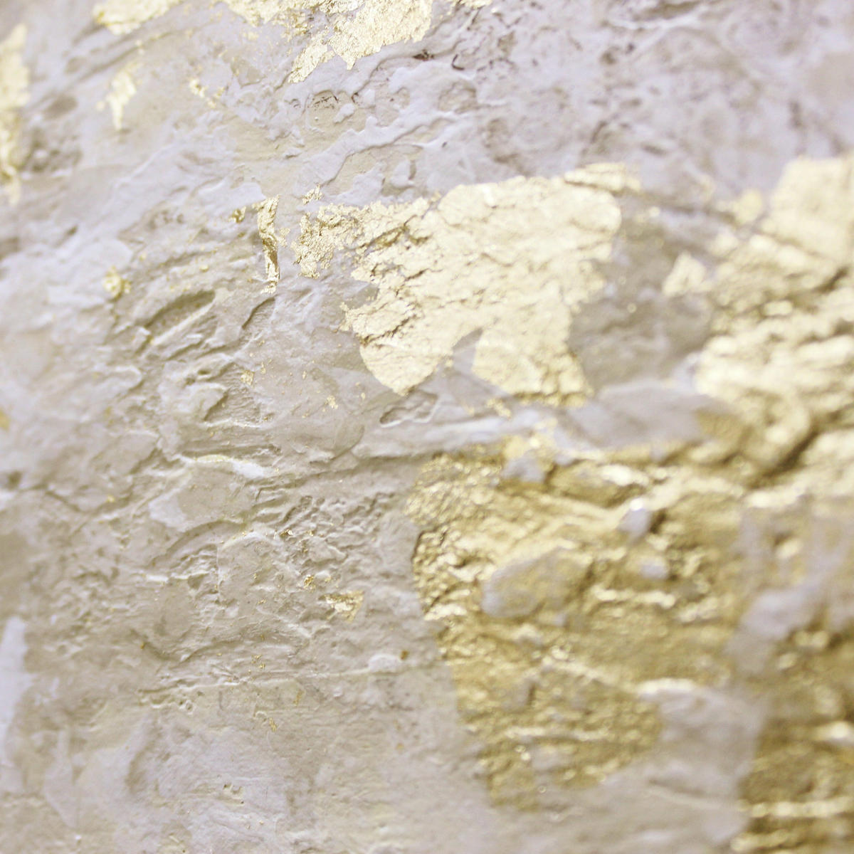 GEMÄLDE Glänzendes Gold Schattenfugenrahmen grau 160x80 cm - Grau, Holz (160/80cm) - YS-art gallery