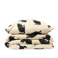 BETTWÄSCHE Poes Baumwolle beige 160/200 cm - Beige, Textil (160/200cm) - Homla