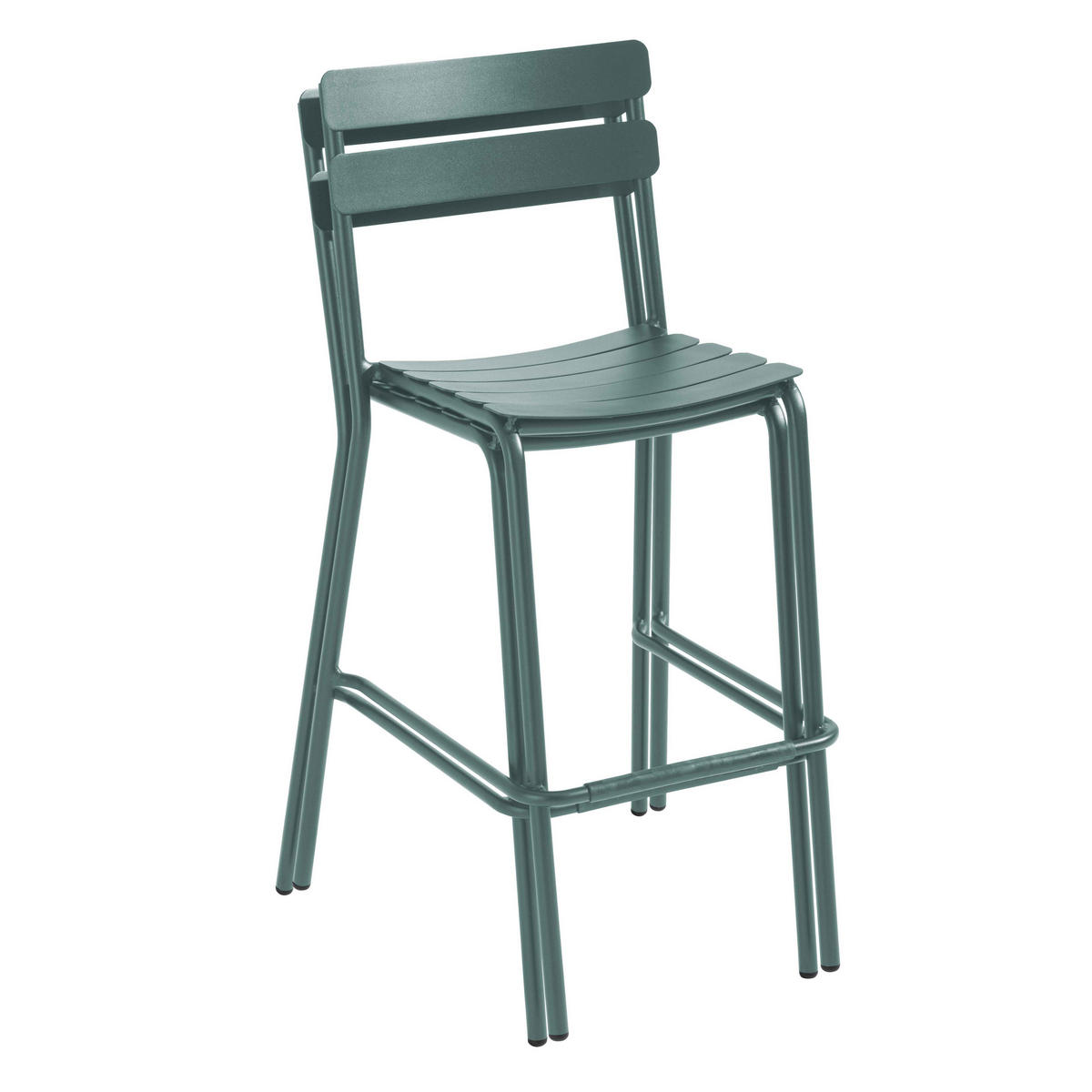 OUTDOOR-BARSET 3-tlg., Grün - Grün, Metall - Oviala