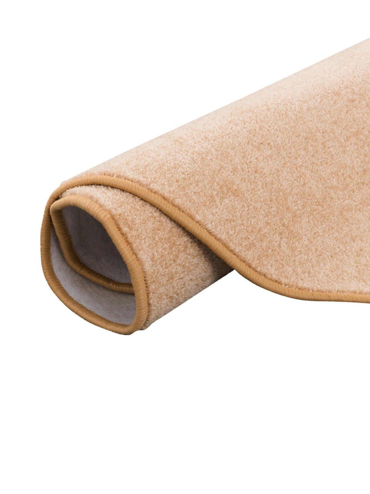 TREND VELOURS TEPPICH JOY RUND - Beige, Textil (200/200cm) - Snapstyle
