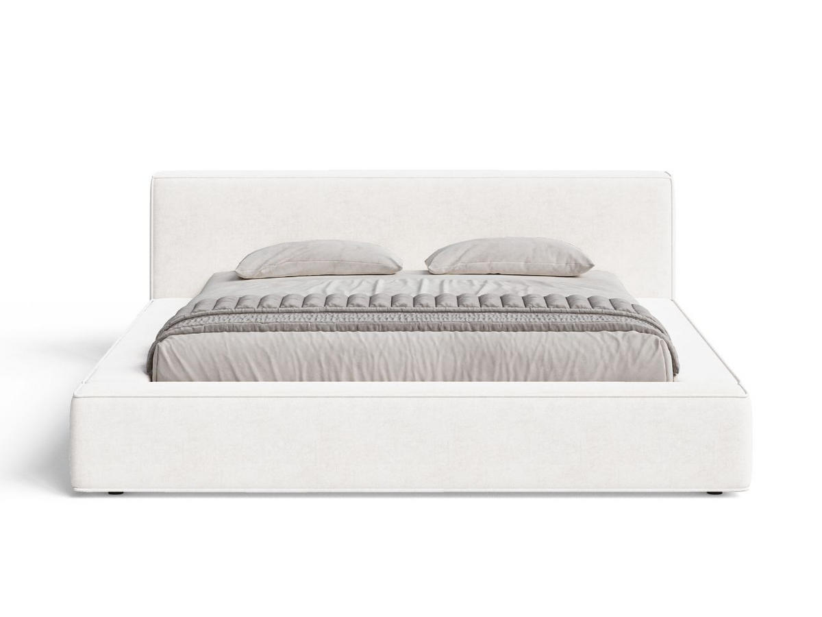 POLSTERBETT Mali 160x200 Creme - Creme, Textil (160/200cm) - Graingold