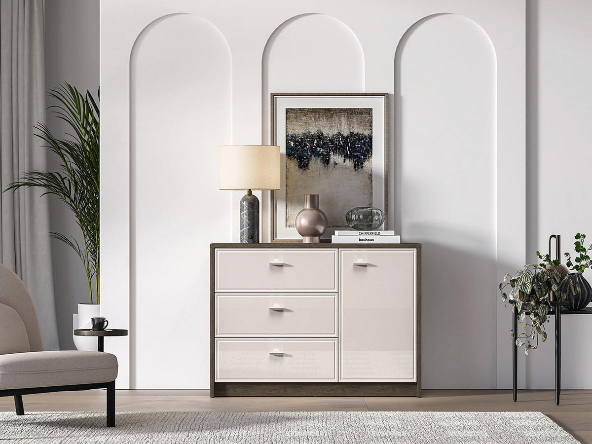 KOMMODE – 117 cm – Avante – Kaschmir - Kaschmir, Holzwerkstoff (117/85/40cm) - hi-markt