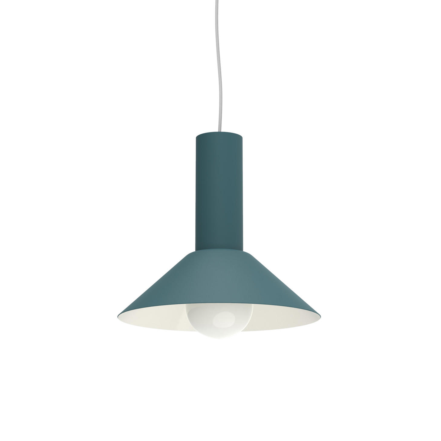 HÄNGELEUCHTE - Blau, Metall (25/100/23cm) - Lumicom