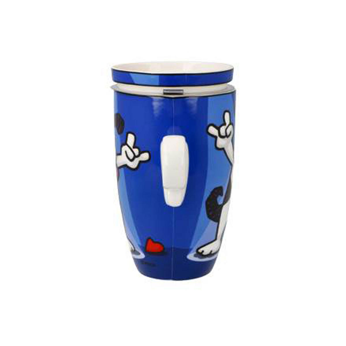 TEETASSE Ed Heck - Rock On, Fine Bone China - Multicolor, Keramik (0.45L) - Goebel