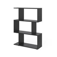 RAUMTEILER Levio Schwarz 70 x 97.4 cm - Schwarz, Holzwerkstoff (70/97.4/23.8cm) - Vicco