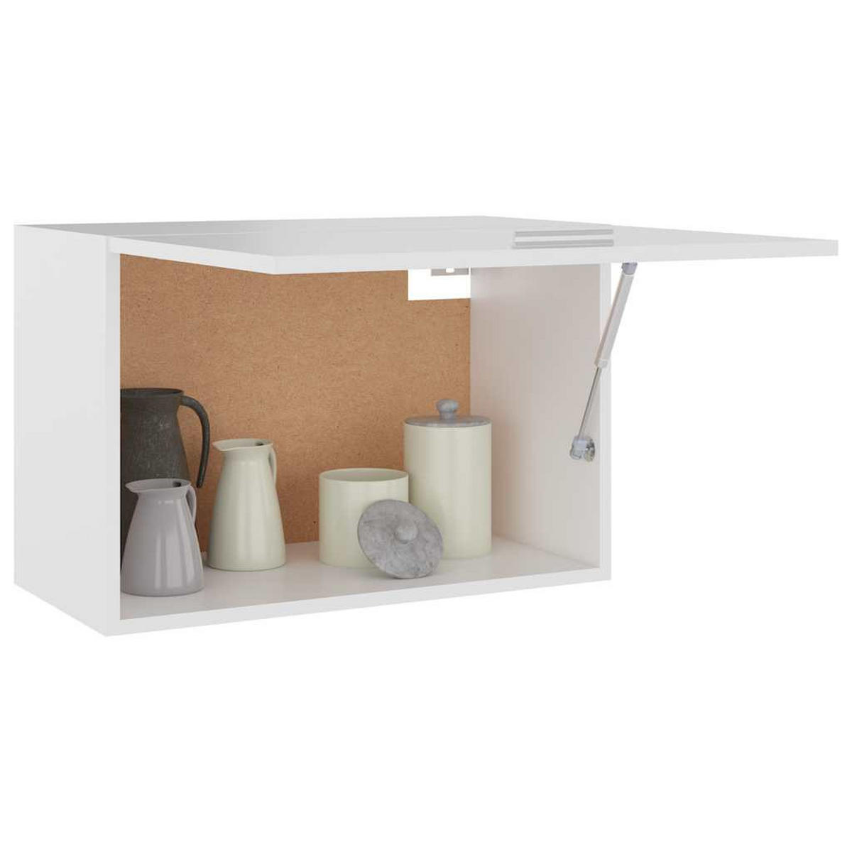HÄNGESCHRANK Lyon Weiss 60/31/40 Cm Holzwerkstoff - Weiß, Holzwerkstoff (60/31/60cm) - vidaXL