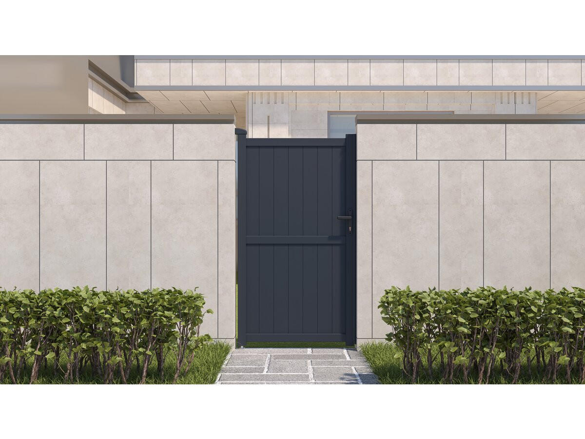 TOR maurice Grau - Grau, Metall (1/181/101cm) - Habitat Garten