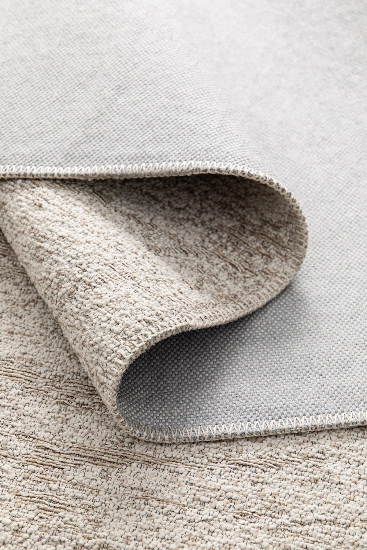 TEPPICH, Strukturierter in Naturtönen beige - Beige, Textil (160/230cm) - AFK Living