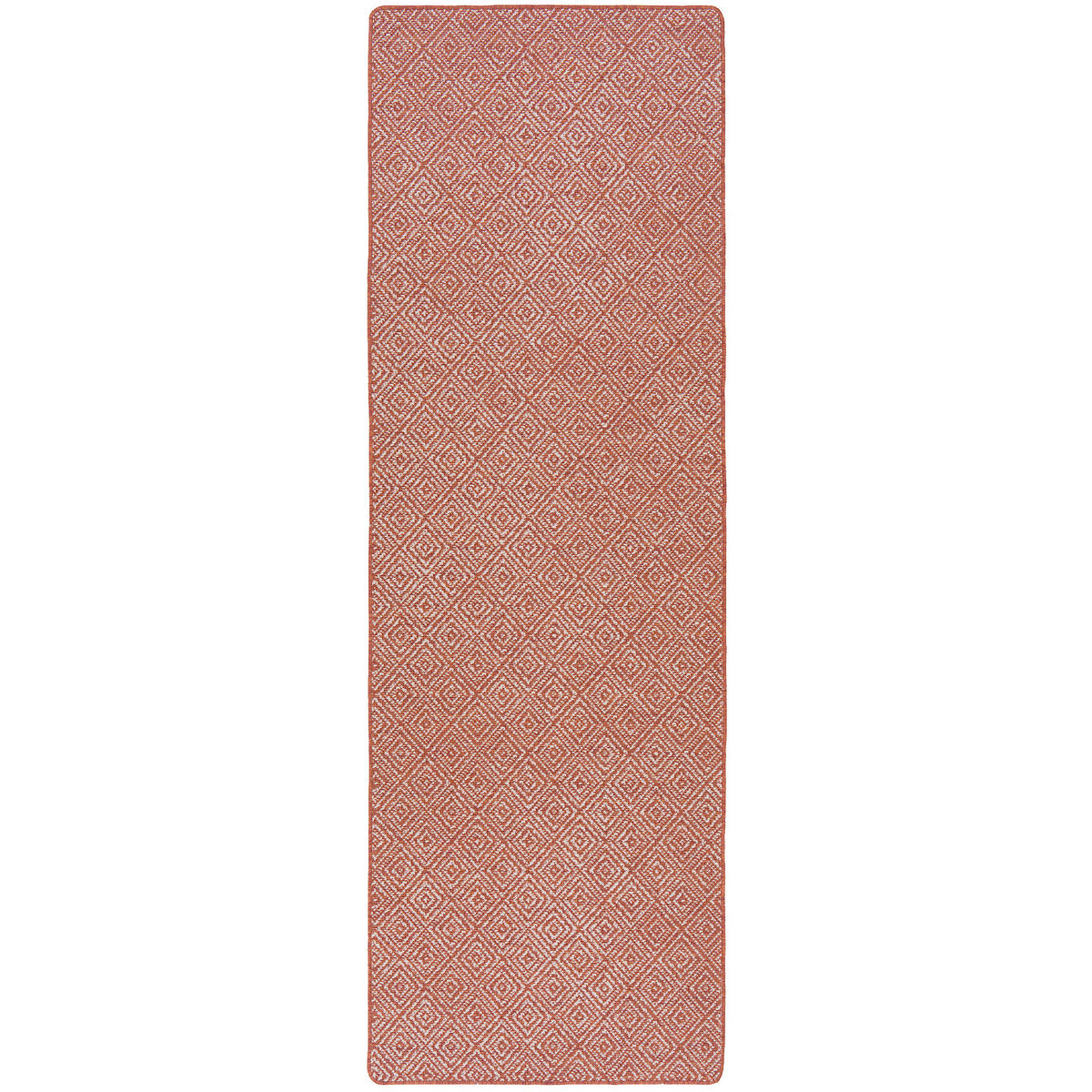 IN- UND OUTDOOR TEPPICH LÄUFER BEIDSEITIG NEWPORT - Terra cotta, Textil (80/200cm) - Snapstyle