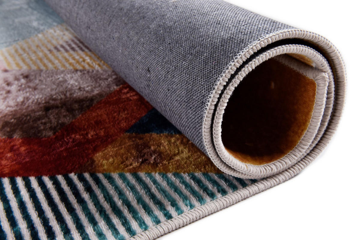 KURZFLORTEPPICH Rachele 140x200 cm - Multicolor, Textil (140/200cm) - Gino Falcone