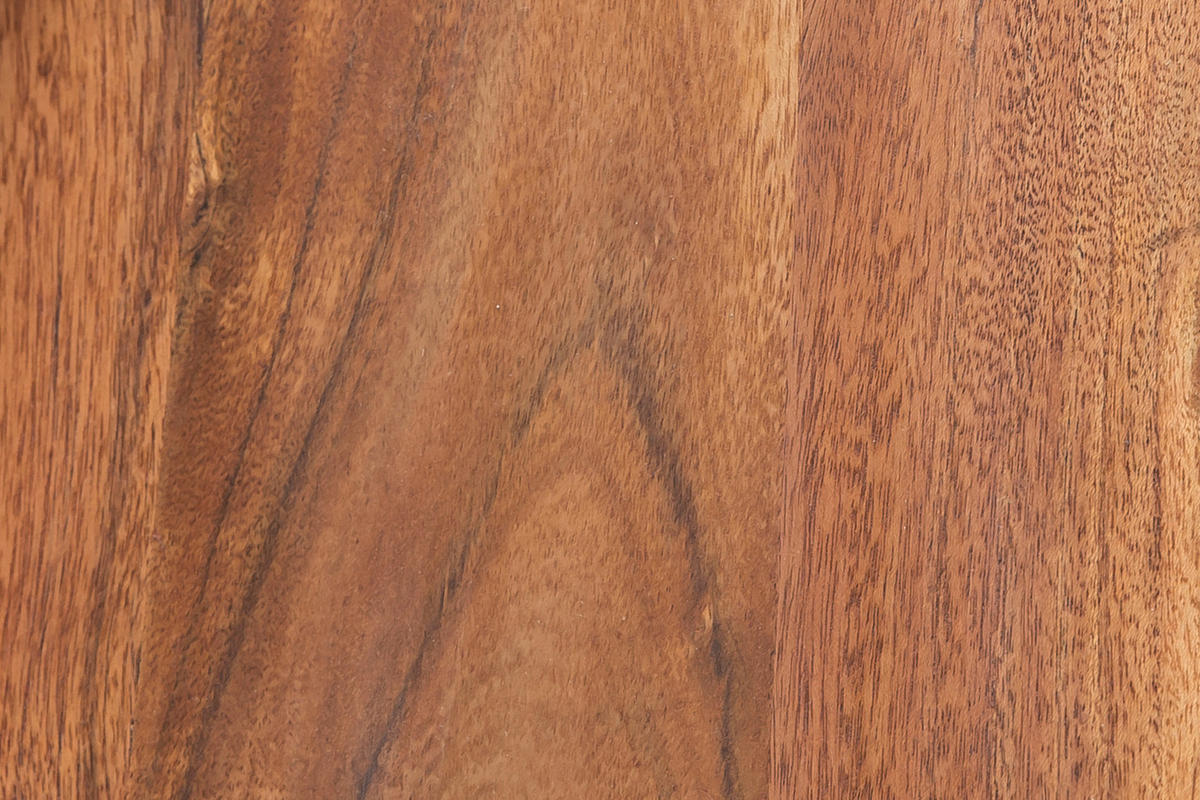 ESSTISCH LAURINA - Silberfarben/Nussbaumfarben, Holz/Metall (85/160/77cm) - SAM