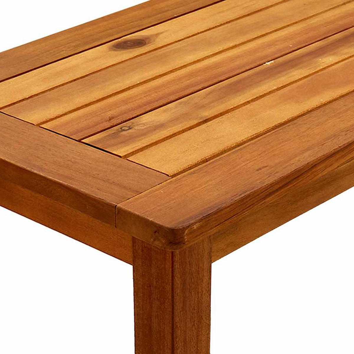 GARTEN-KONSOLENTISCH 80/35/75 Cm Massivholz Akazie - Braun, Holz (35/80/75cm) - vidaXL