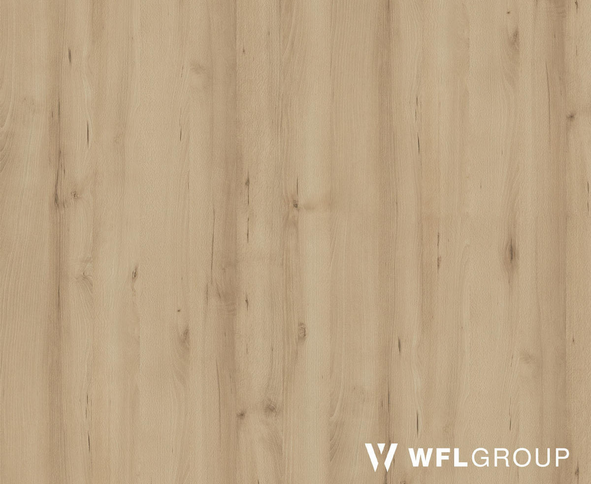 ESSTISCH Lunda rund ausziehbar verlängerbar, Buche Hellbraun 100-180/100/76 cm - Buchefarben/Schwarz, Holzwerkstoff (100/100/76cm) - WFL GROUP