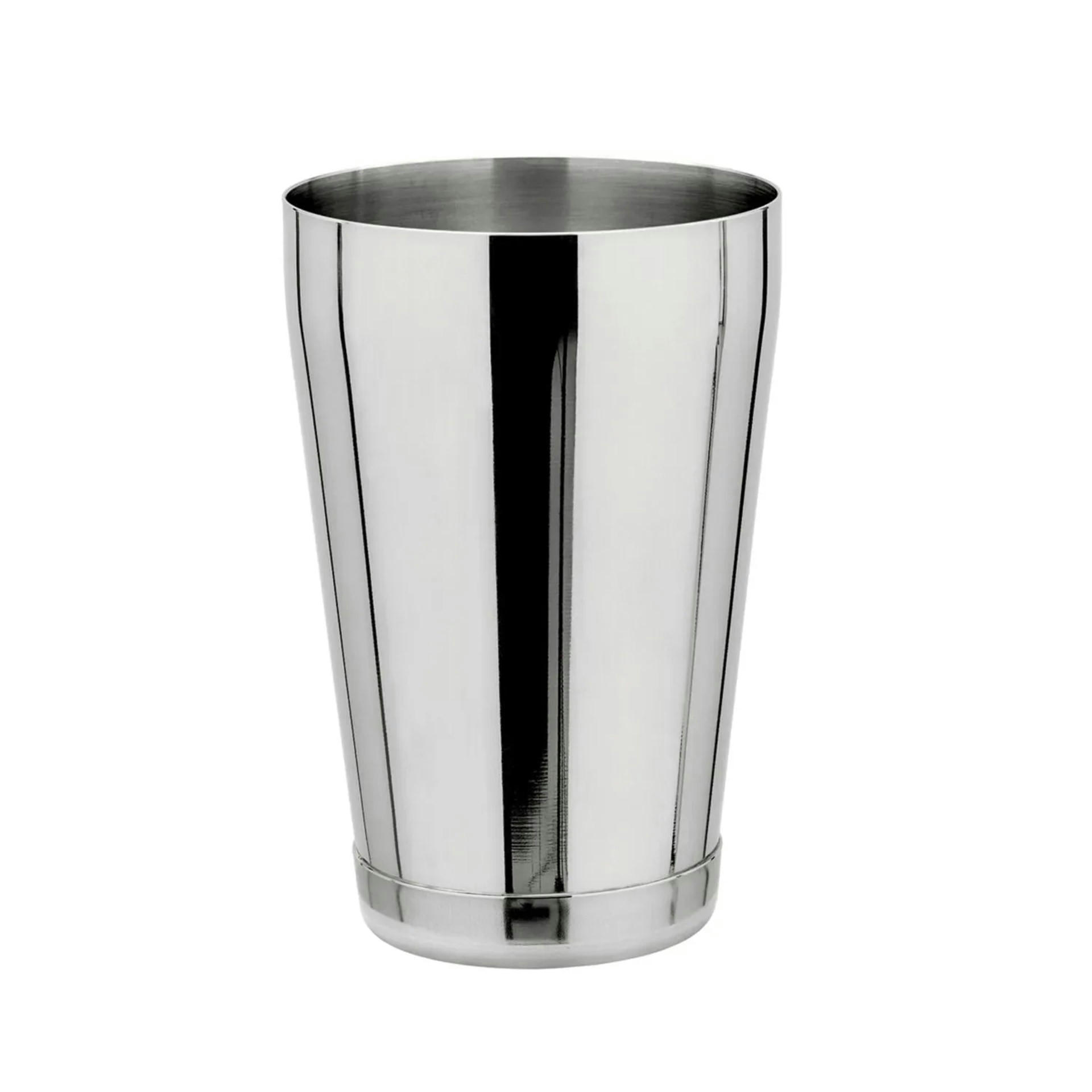 BOSTON TIN Shaker - Edelstahlfarben, Metall (9/13/9cm) - ich-zapfe