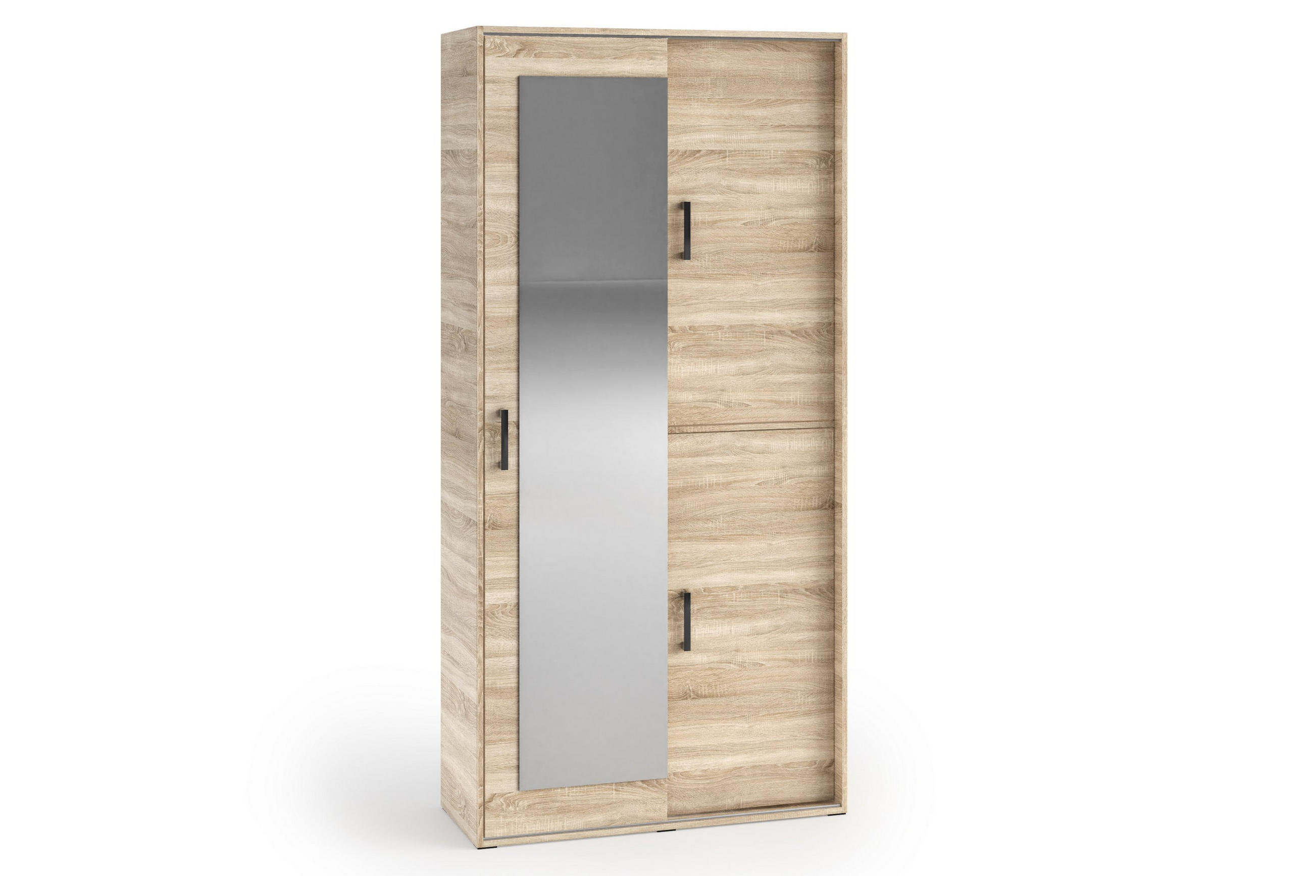 Masseno Garderobenschrank Sonoma Eiche 100x210x40 cm