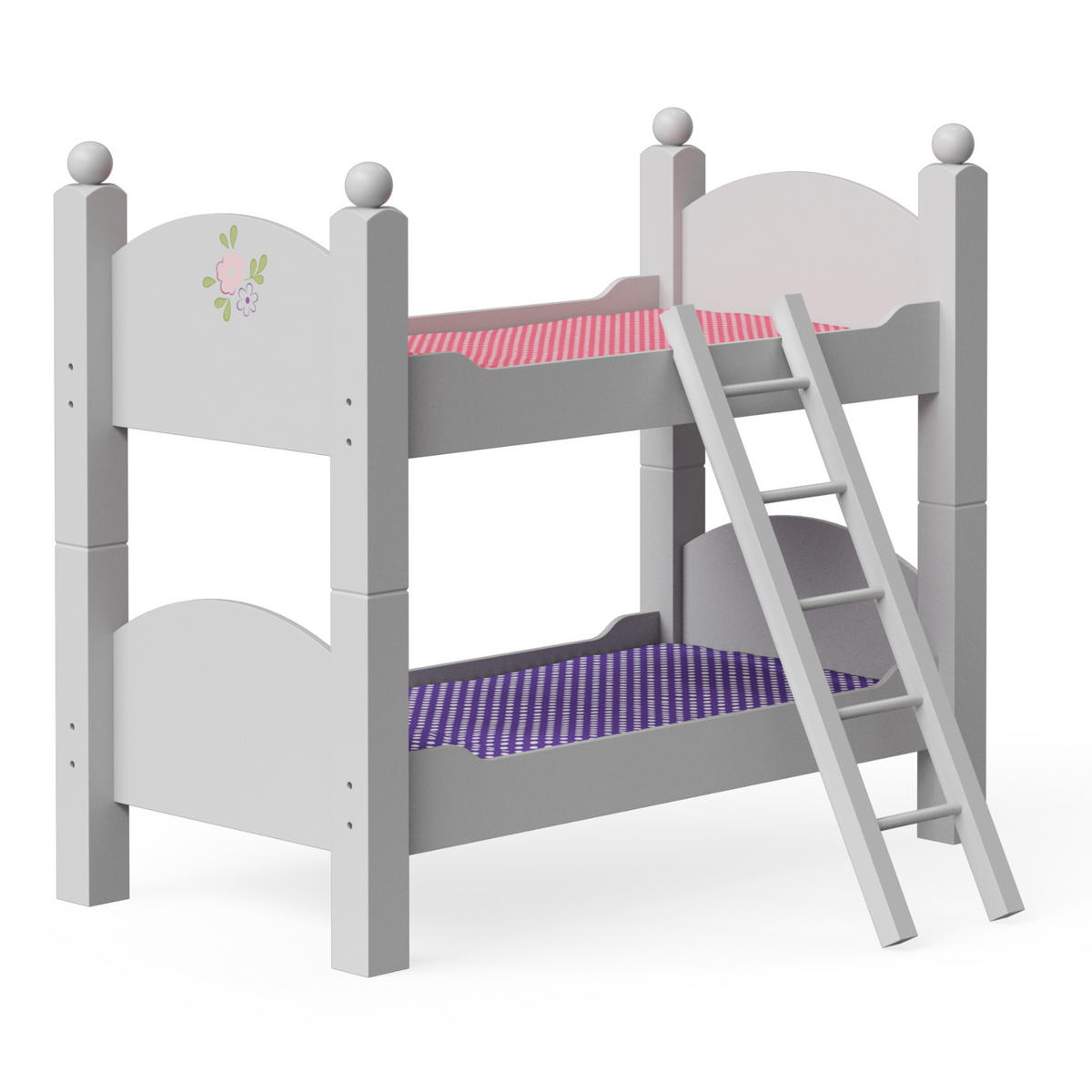 PUPPENBETT, Weiß, 44cm - Weiß, Holzwerkstoff (27/44/51cm) - Teamson Kids