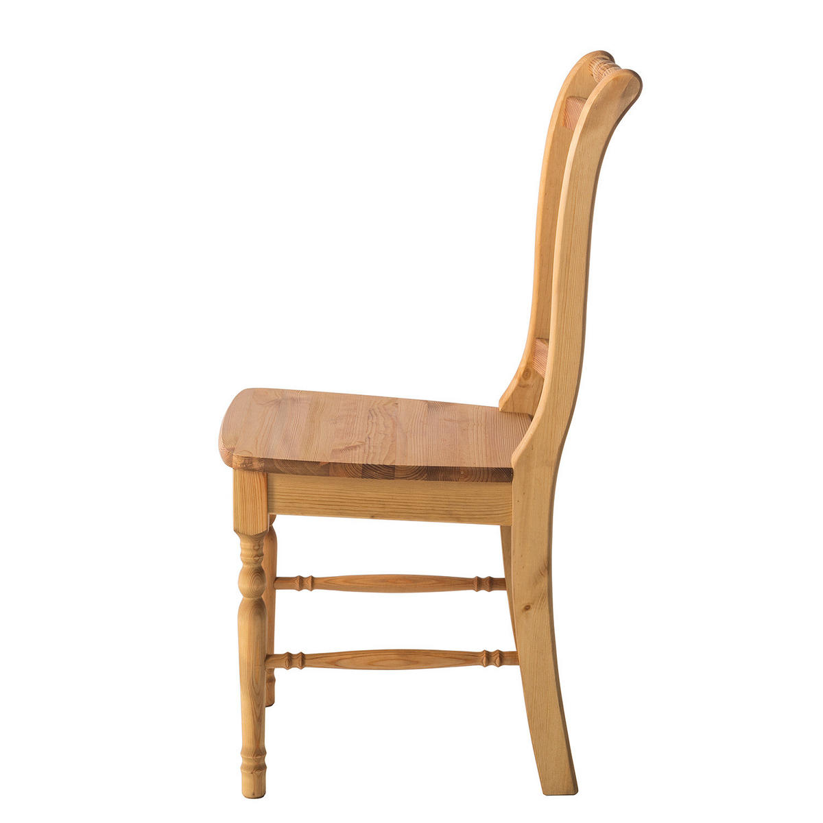 ESSZIMMERSTUHL - Kiefer massiv, 2er-Set - Kieferfarben, Holz (45/95/44cm) - home24