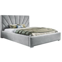 BETT Grau BEN 9 Mit Bettkasten 180x200 cm - Grau, Textil (180/200cm) - Sepro Meble