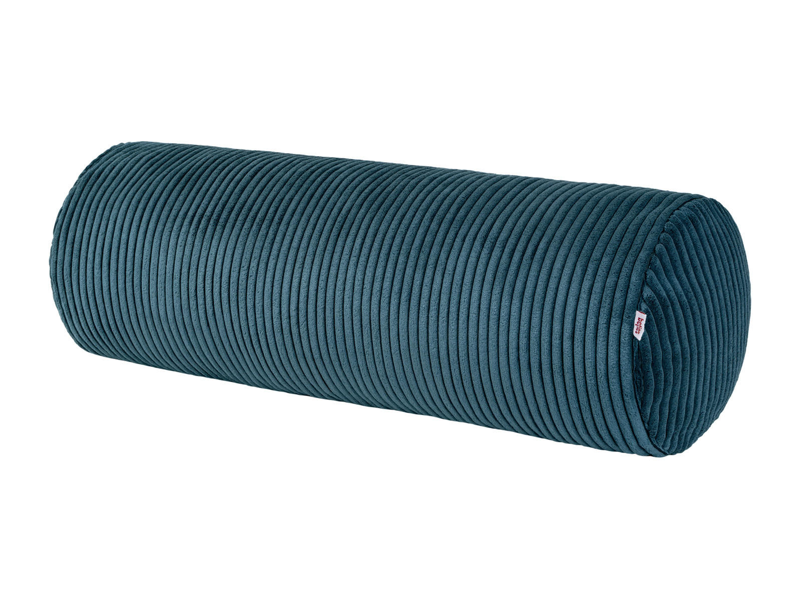 XL-NACKENROLLENHÜLLE HYggelig No.2 Block Cord-Samt nord-blau 70/25 cm - Blaugrau, Textil (25/70cm) - beties Heimtextil