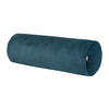XL-NACKENROLLENHÜLLE HYggelig No.2 Block Cord-Samt nord-blau 70/25 cm - Blaugrau, Textil (25/70cm) - beties Heimtextil