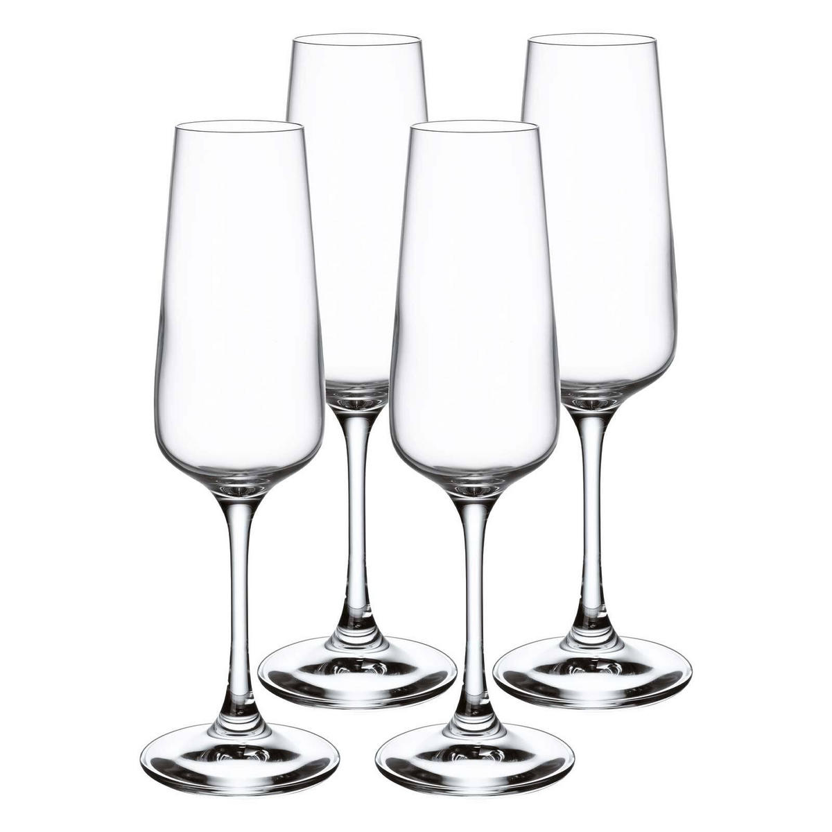 CHAMPAGNERGLÄSER Ovid transparent 250 ml 4er Set - Transparent, Glas (0.25L) - Villeroy & Boch