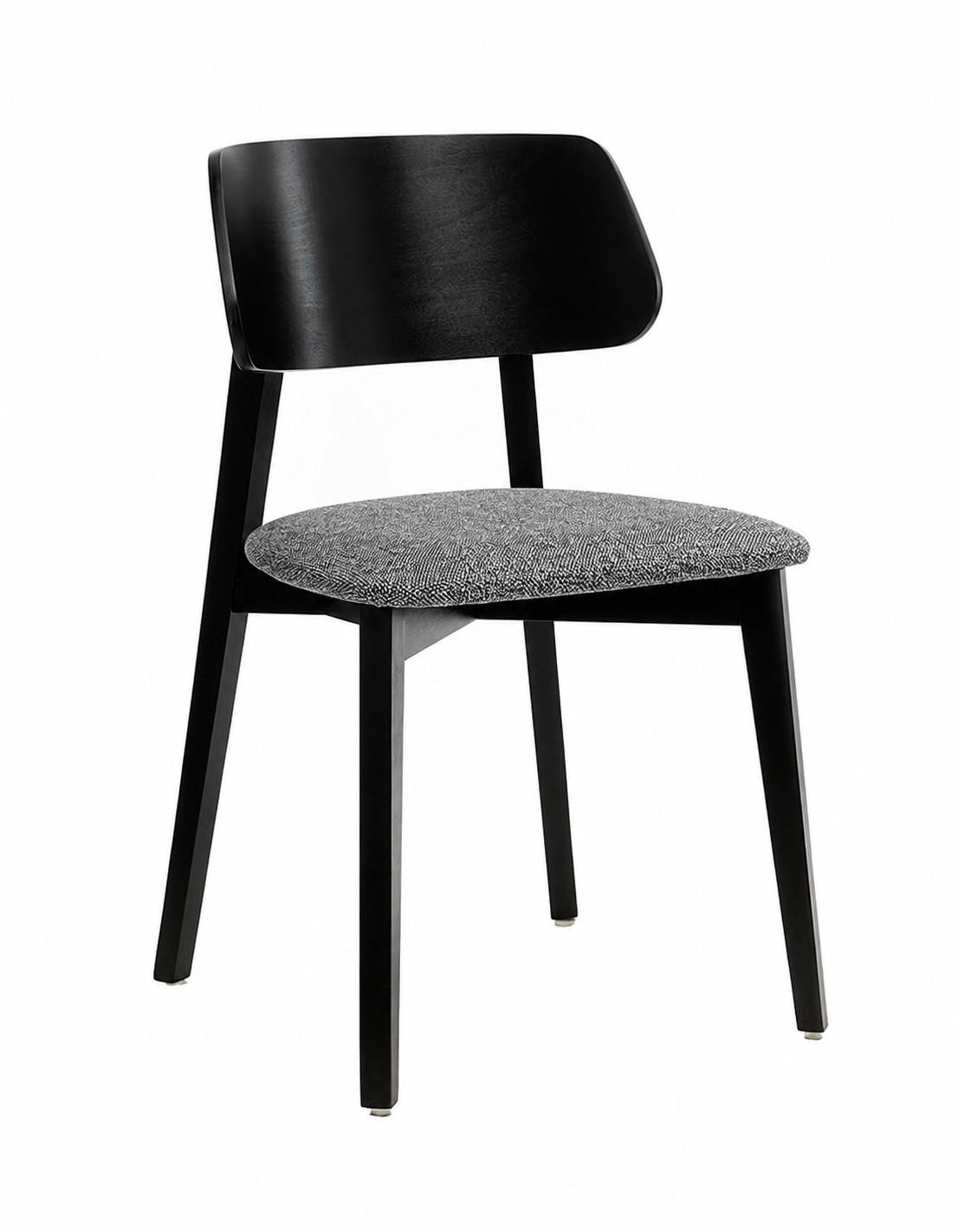 Margaret Hadas24 Stuhl Grau, Schwarz 46x85x43 cm