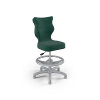 KINDERSTUHL Petit mit Fußstütze - Türkis, Textil (66/96/66cm) - RAUMHIRSCH FURNITURE