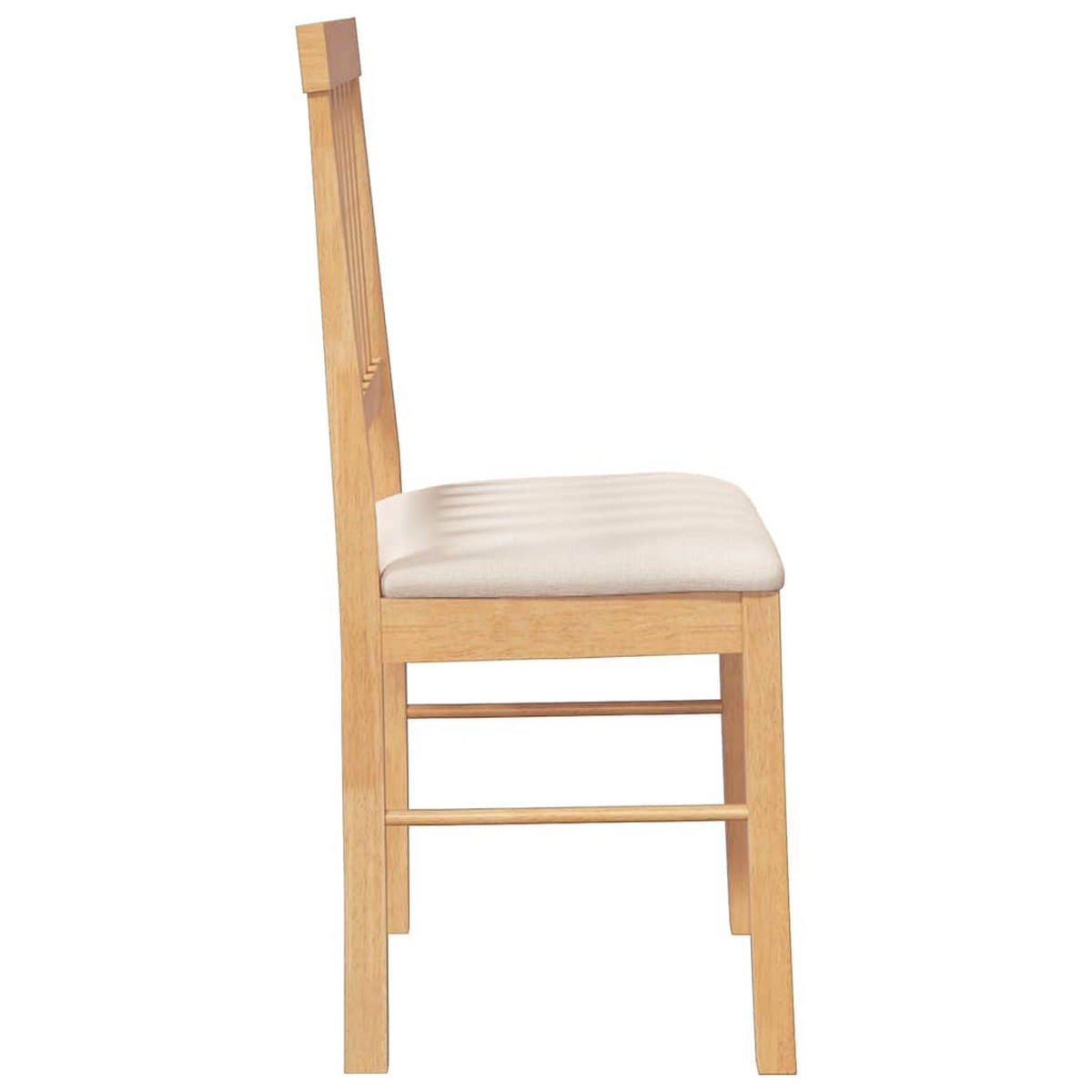STUHL-SET 2 Stk Hargenhain 42.5/90/44.5 cm - Braun, Holz (42.5/90/44.5cm) - ZMH
