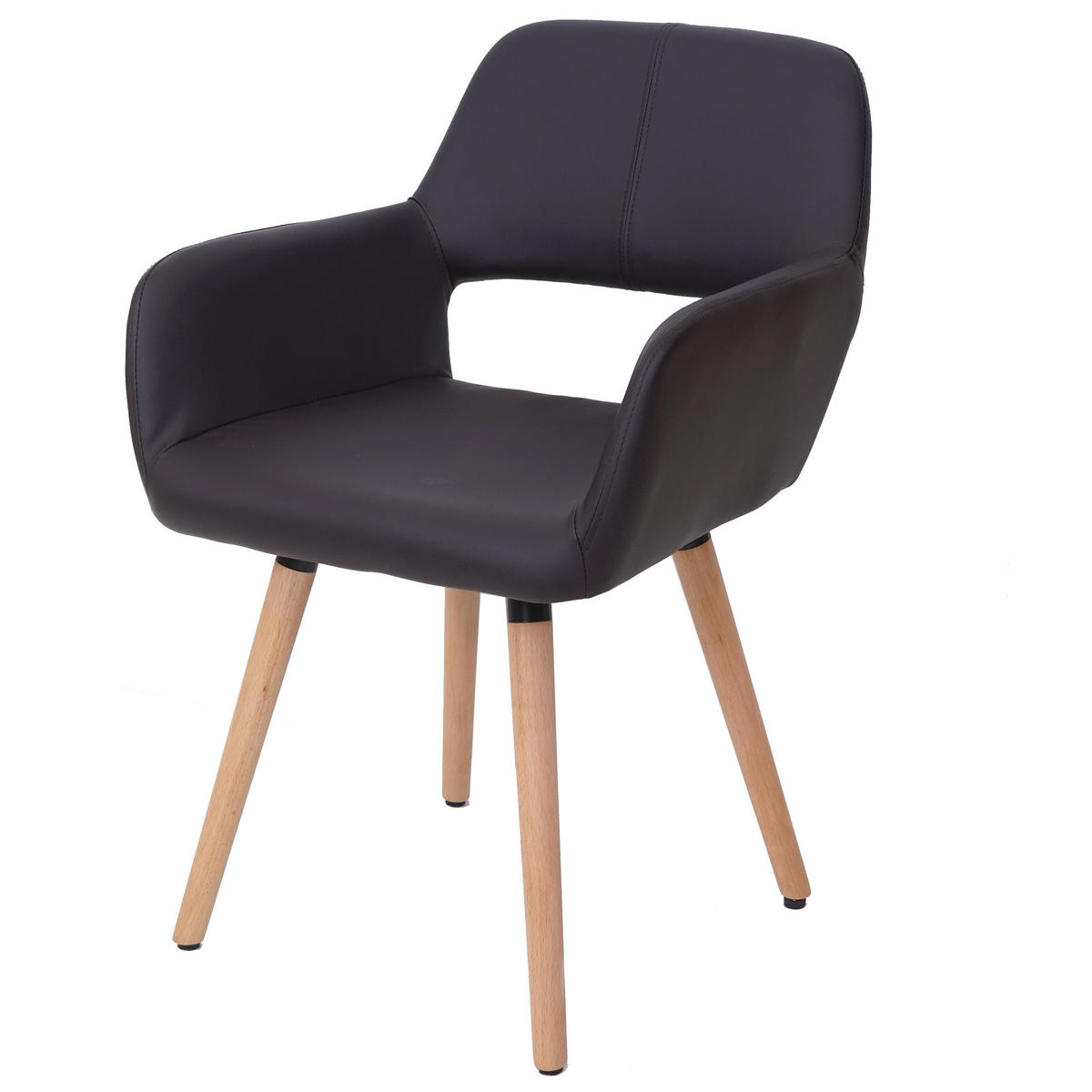 ESSZIMMERSTUHL Braun - Braun, Textil (56/78/57cm) - MCW
