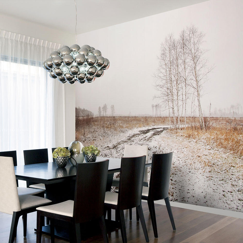 VLIESTAPETE Grau 200/154 cm - Weiß/Grau, Textil (200/1cm) - KUNSTLOFT