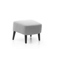 SITZPOUF NEXT Grau 56x46x43 cm - Grau, Textil (56/43/46cm) - FURNLUX