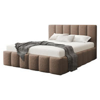 POLSTERBETT Lunaro - Braun, Holz/Textil (160/200cm) - MIRJAN24