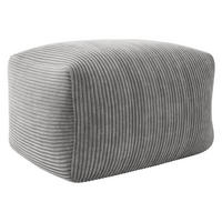 SITZSACK Easy Cord - Grau, Textil (60/40/70cm) - MIRJAN24