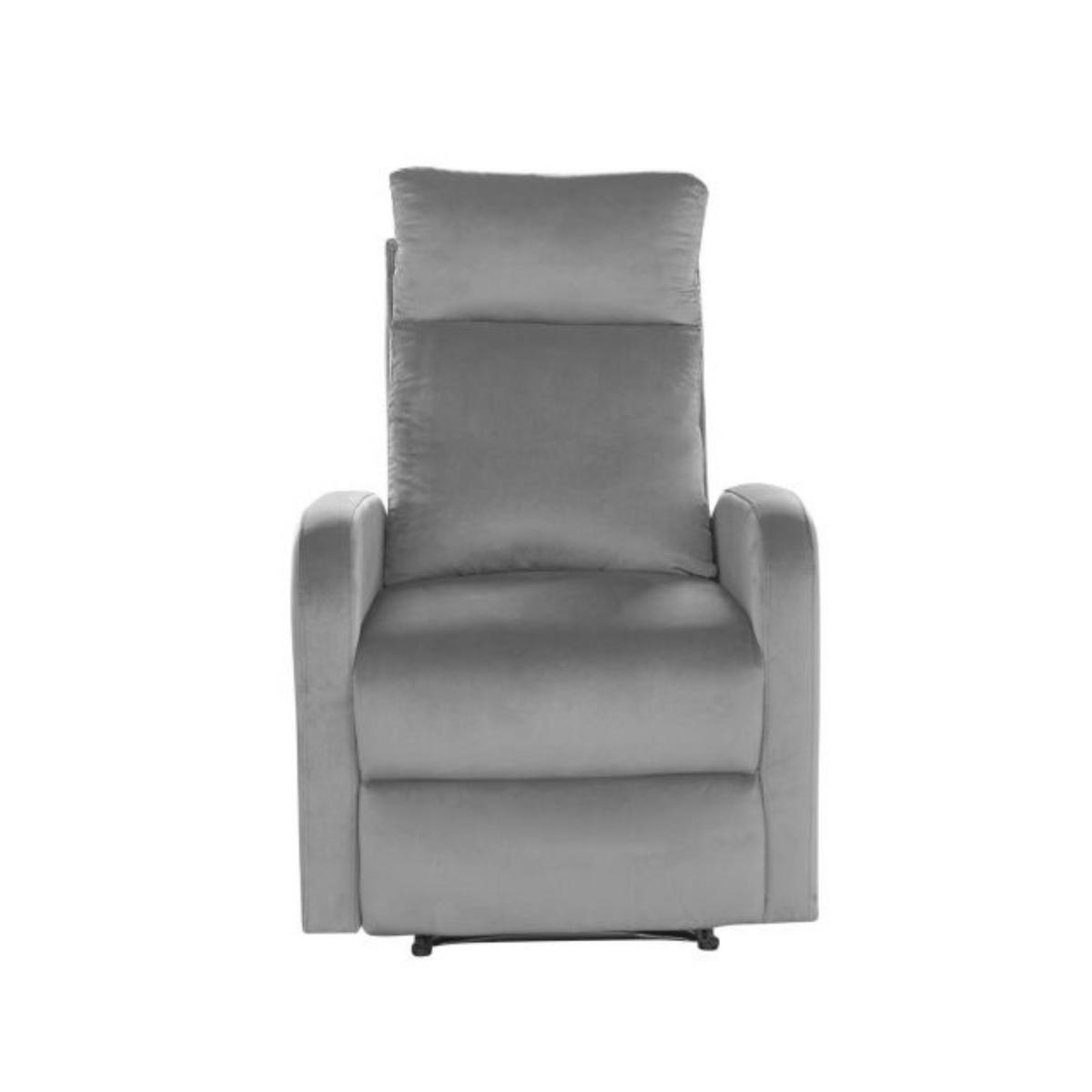 RELAXSESSEL ZYGGI II, elektrischer Polstersessel - Grau, Textil (67/103/74cm) - Lookway