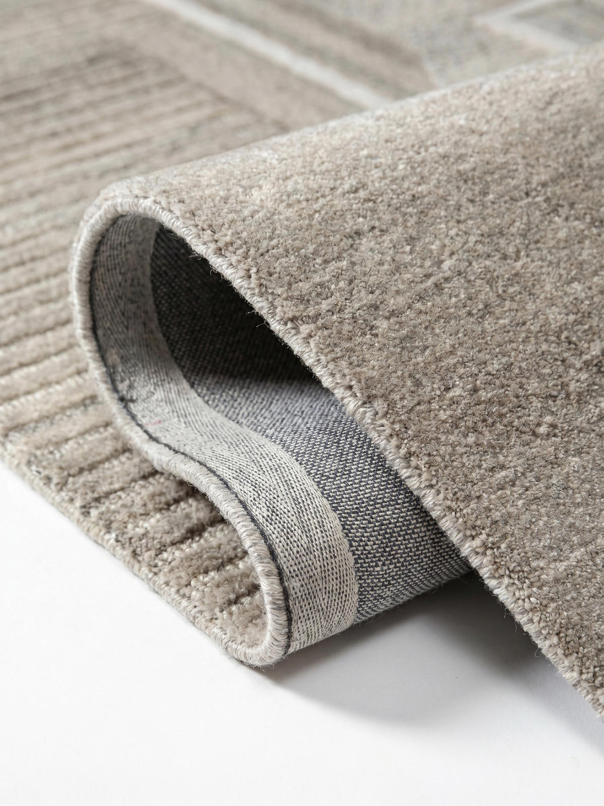 TEPPICH aus Wolle EDALE in Natur, abstrakt, 160 x 230 cm - Beige, Textil (160/230cm) - KADIMA DESIGN