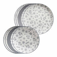 TAFELSERVICE Sendai Mix grau 12er Set - Grau, Keramik (1/1/1cm) - Ritzenhoff Breker