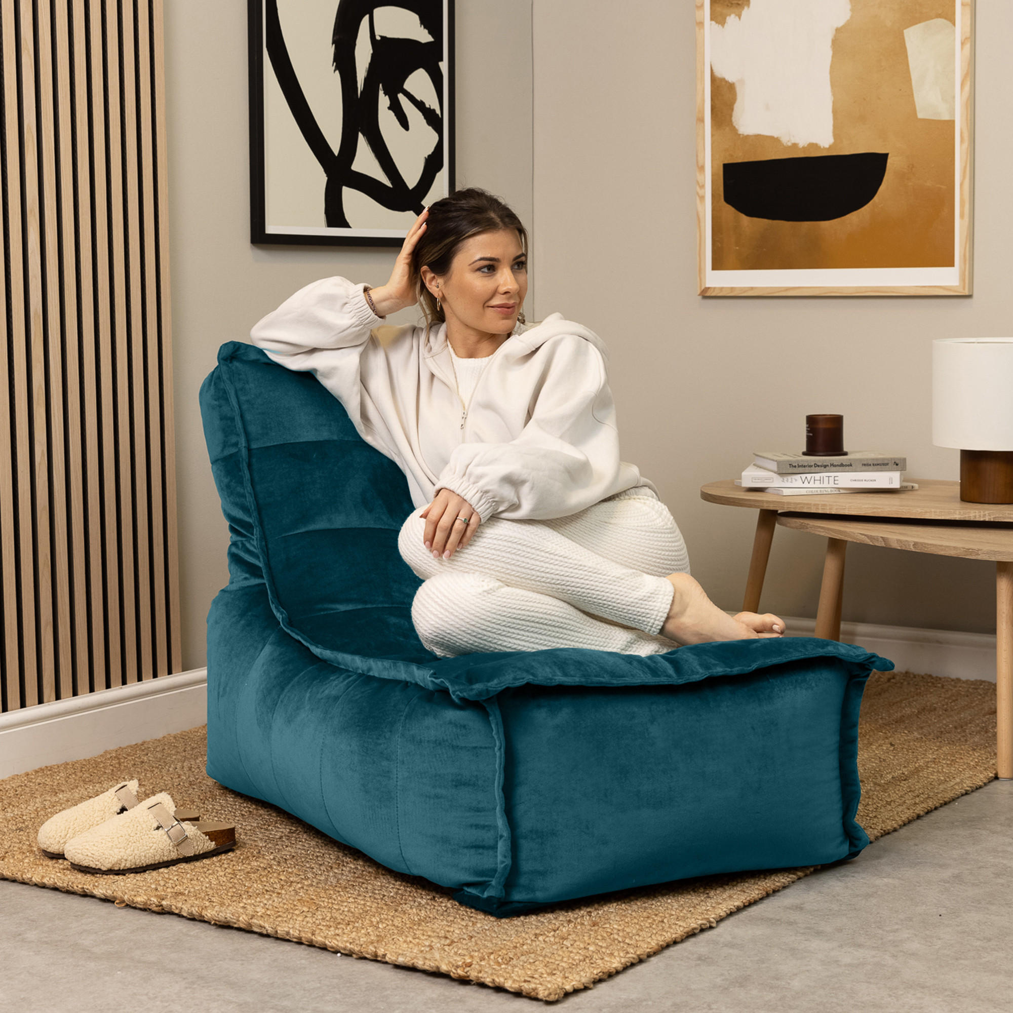 SITZSACK Sofa Dolce, 3-er set - Grün, Kunststoff (237/68/90cm) - icon