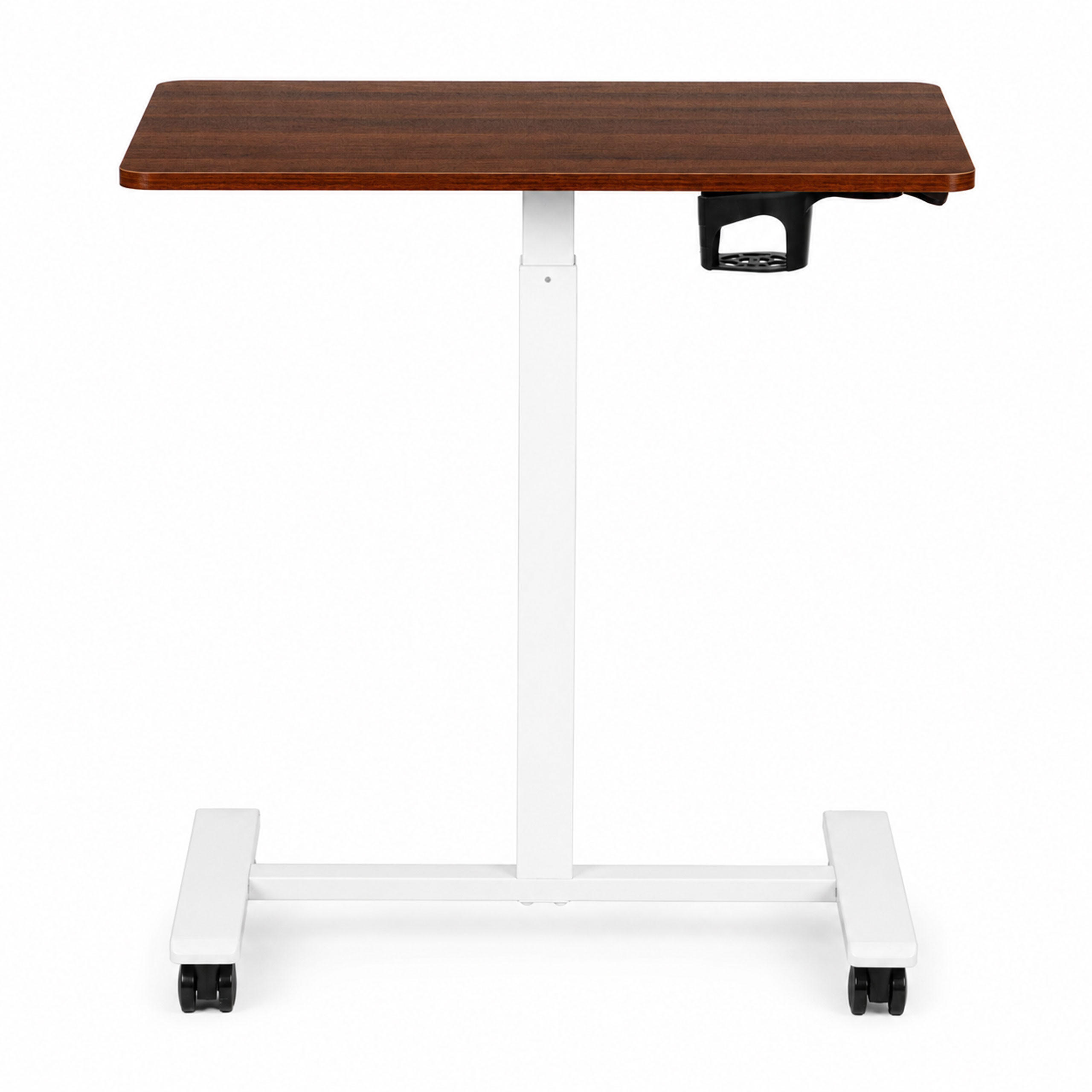 SCHREIBTISCH MILO Holzoptik - Weiß - Weiß/Braun, Holzwerkstoff (48/71/71.5cm) - Mat-Haus
