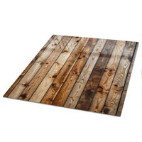 TISCHPLATTE 50x50 cm – Holzbretter - Beige, Glas (50/50/0.4cm) - Wallfluent