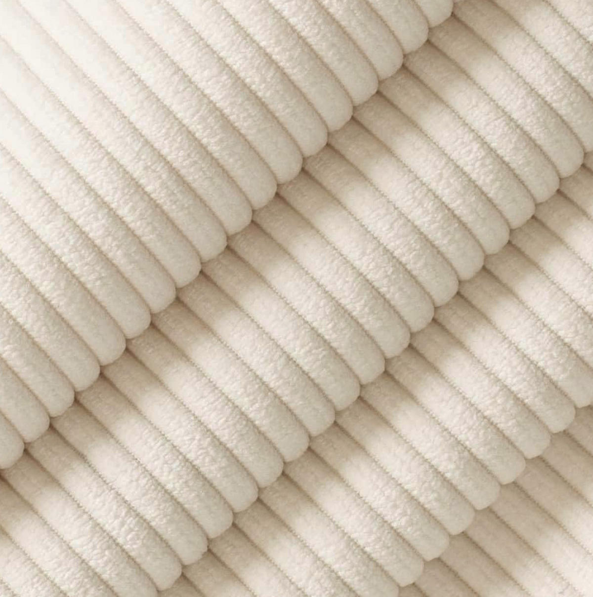 POLSTERBETT 180/200 cm Beige-Weiß aus Cordstoff mit Stauraum - Beige, Textil (180/200cm) - OKMYHOME